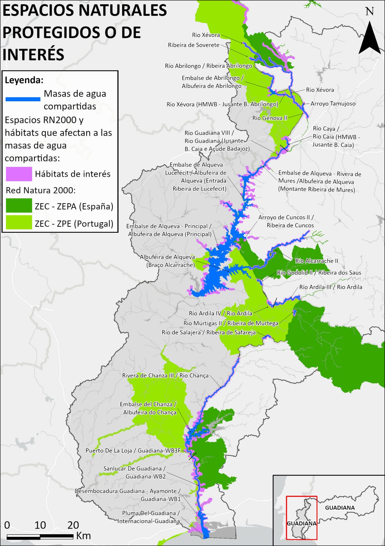 Espacios Protegidos Guadiana